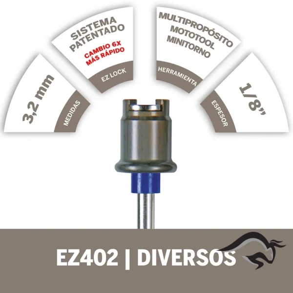2615.E40.2AE-000-3.webp Mandril easy lock Dremel EZ402 2615.E40.2AE-000