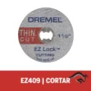 2615.E40.9AC-000-1.webp Kit de discos de corte de metal 38mm Dremel EZ409 2615.E40.9AC-000