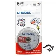 2615.E40.9AC-000-2.webp Kit de discos de corte de metal 38mm Dremel EZ409 2615.E40.9AC-000