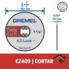 2615.E40.9AC-000-4.webp Kit de discos de corte de metal 38mm Dremel EZ409 2615.E40.9AC-000