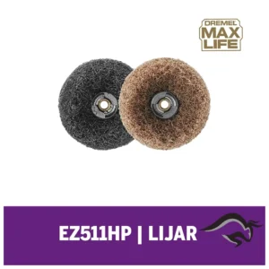 2615.E51.1HA-000-1.webp Discos de Pulir Abrasivos Max EZ Lock EZ511HP Dremel 2615.E51.1HA-000