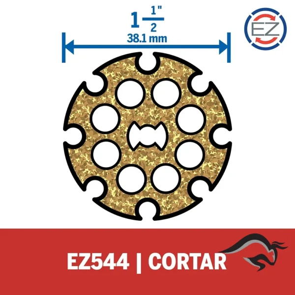 Disco de Corte de carburo EASY LOCK 1 1/2 Dremel EZ544 2615.E54.4AA-000