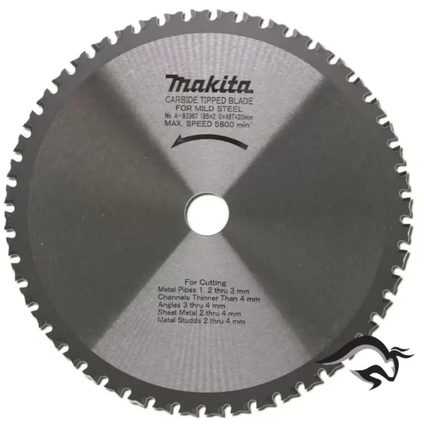 A-83967-1.webp Disco de sierra para metal TCT (185x20 mmx 2.0mm) (4131) 48 DIENTES Acero delgado A-83967