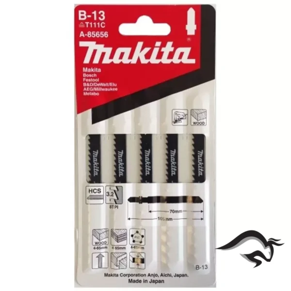 A-85656-2.webp Sierra caladora para madera 3" T111C B-13 x 5unid Corte recto vasto 4-65mm Economico A-85656