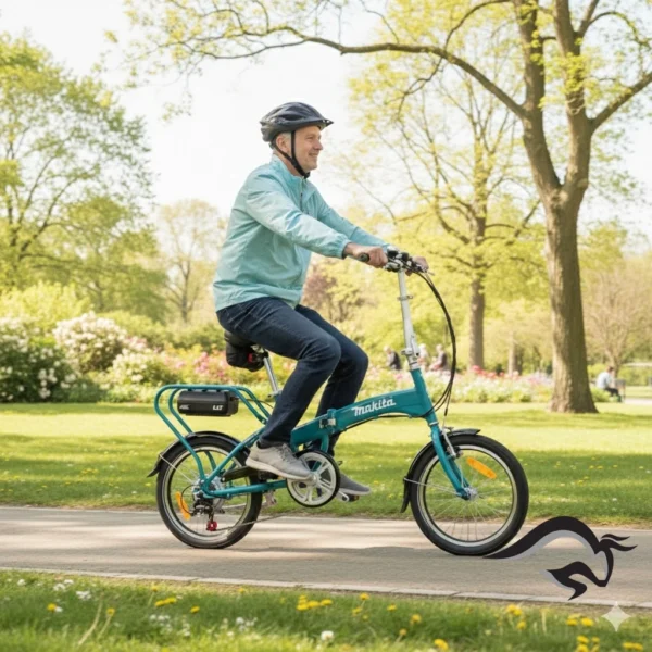 BBY180-3.webp Bicicleta Plegable 16" 36V BL Baretool Makita BBY180