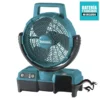 Ventilador 235mm (9-1/4") 40Vmáx XGT AC/DC con Cabezal Autobasculante Baretool (Sin Baterias / Sin Cargador) Makita CF001GZ