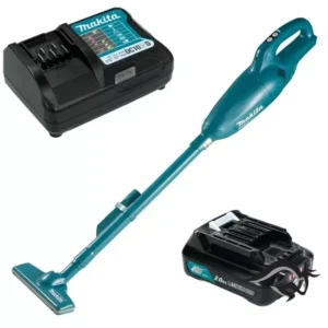 CL108FDWA-1.webp Aspiradora de mano inalambrica 12V CXT 1.2 m³/min 2.0 AH Makita CL108FDWA