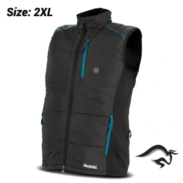 CV102DZ2XL-1.webp Chaleco térmico 12V / 4 zonas de Calor / CXT / 2XL / Sin baterías CV102DZ2XL