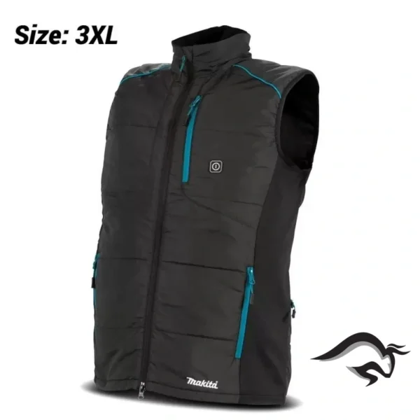 CV102DZ3XL-1.webp Chaleco térmico 12V / 4 zonas de Calor / CXT / 3XL / Sin baterías CV102DZ3XL