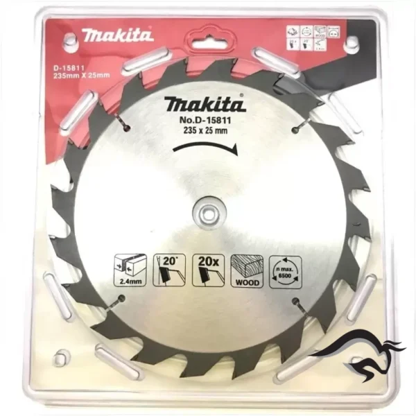 D-15811-1.webp Disco de Sierra Circular para madera 9-1/4" x 0-63/64" 20 D D-15811 Makita