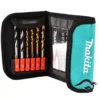 D-31762-2.webp Set para brocas madera-metal-puntillas Cartuchera lona 17unid D-31762