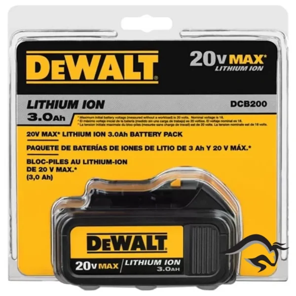 DCB200-B3-6.webp Batería Ion Litio 20V 3.0Ah Dewalt DCB200-B3