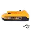 DCB203-B3-2.webp Bateria Premium Compacta Ion Litio 20v Max 2.0ah DeWalt DCB203-B3