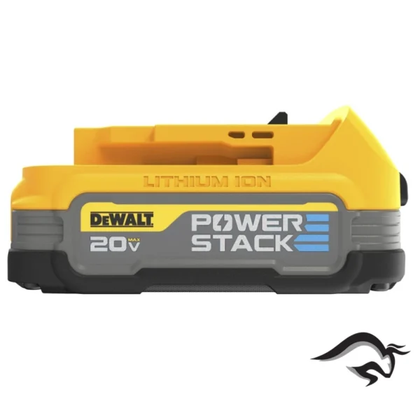 DCBP034E2-B2-3.webp Set de 2 Baterías Powerstack 20V 1.7 Ah + Cargador + Bolso Dewalt DCBP034E2-B2
