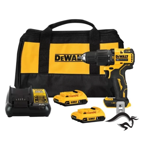 DCD709D2-B2-1.webp Taladro Percutor 1/2" 20V XR 65Nm Atomic 2 Bat 2.0 Ah Dewalt DCD709D2-B2
