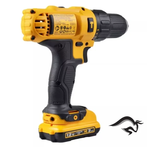DCD716D2-B2-3.webp Taladro Percutor 3/8" 12V 30Nm 2 Bat 2.0 Ah Dewalt DCD716D2-B2