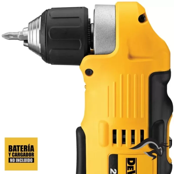DCD740B-2.webp Taladro Atornillador Angular 3/8" 20V Baretool Dewalt DCD740B