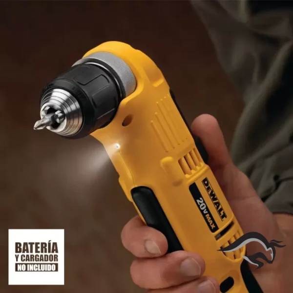 DCD740B-3.webp Taladro Atornillador Angular 3/8" 20V Baretool Dewalt DCD740B