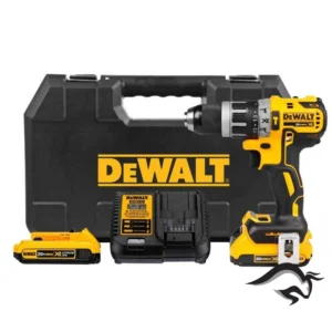 Taladro Percutor 1/2" 20V XR Inc 2 Bat y Carg Dewalt DCD796D2-B2