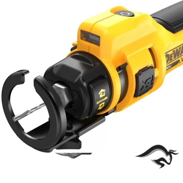 DCE555B-2.webp Cortadora de Drywall 1/8" - 1/4" 20V Brushless Baretool Dewalt DCE555B