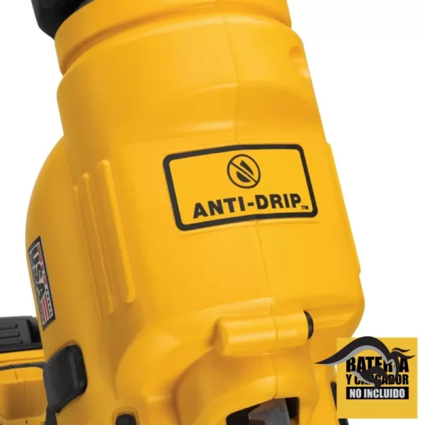 DCE560B-5.webp Pistola Selladora Calafatear 20V 10OZ / 300ml Baretool (Sin Bateria / Sin cargador) Dewalt DCE560B