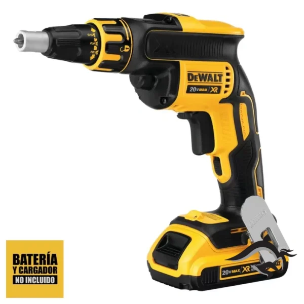 DCF620B-2.webp Atornillador para Drywall 1/4" Hex 20V XR Baretool Dewalt DCF620B