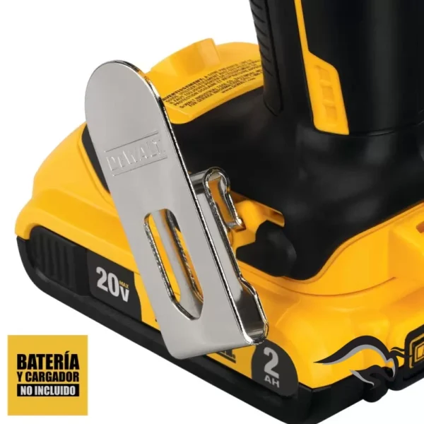 DCF620B-5.webp Atornillador para Drywall 1/4" Hex 20V XR Baretool Dewalt DCF620B