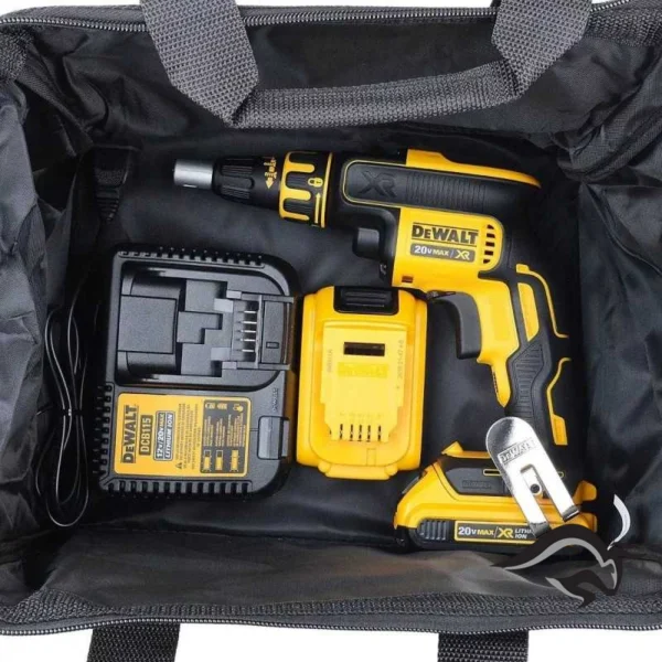 DCF620D2-B2-5.webp Atornillador para Drywall 1/4" Hex 20V XR Inc 2 Bat y Carg Dewalt DCF620D2-B2