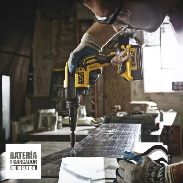 Atornillador para Drywall 1/4" Hex 20V Xr Baretool Dewalt DCF622B