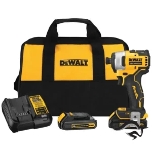 Atornillador de Impacto 1/4" Hex 20V XR 2 Bat y Carg Dewalt DCF809D2-B2