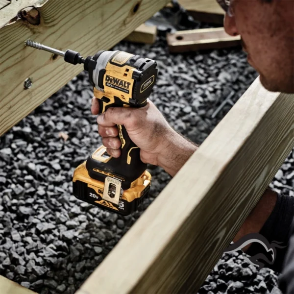 DCF850B-5.webp Atornillador de Impacto 1/4" Hex 20V Brushless 205Nm Baretool Dewalt DCF850B