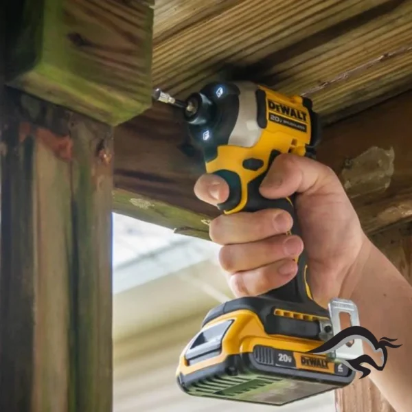 DCF850B-6.webp Atornillador de Impacto 1/4" Hex 20V Brushless 205Nm Baretool Dewalt DCF850B