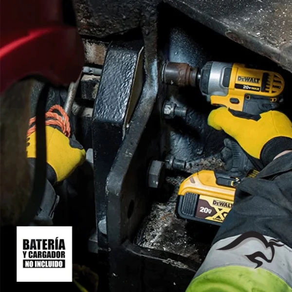 DCF880B-8.webp Llave de Impacto 1/2" 20V 203 Nm Baretool Dewalt DCF880B