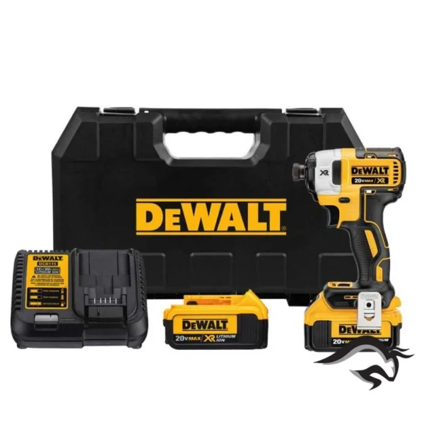 DCF887M2-B2-1.webp Atornillador de Impacto 1/4" Hex 20V XR Inc 2 Bat y Carg Dewalt DCF887M2-B2