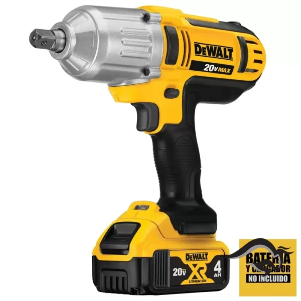 DCF889B-3.webp Llave de Impacto 1/2" 20V 540 Nm Baretool Dewalt DCF889B