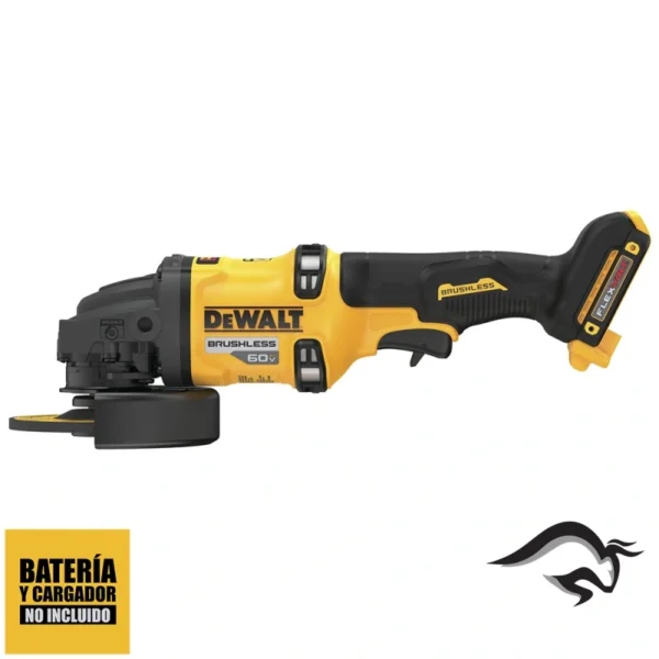 DCG418B-B2-3.webp Amoladora Angular 4 1/2" 60V XR Baterool Dewalt DCG418B-B2