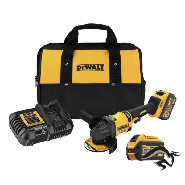 DCG418T2-B2-1.webp Amoladora Angular 5" 60V FlexVolt Brushless Incl 2 Bat + Carg Dewalt DCG418T2-B2