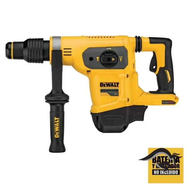 DCH481B-2.webp Rotomartillo Sds-Max 60V FlexVolt XR 6.1J Baretool Dewalt DCH481B