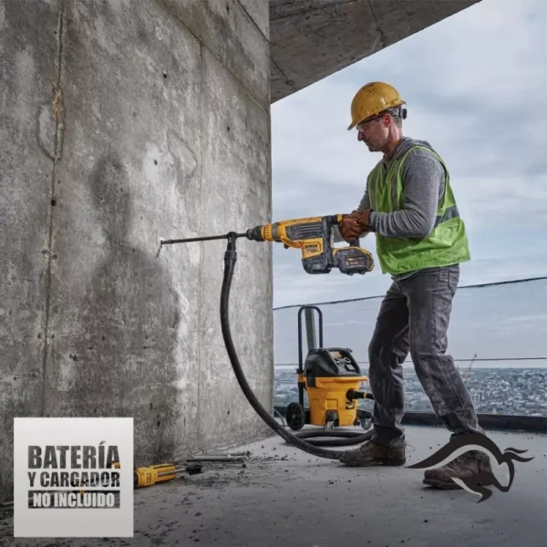 DCH733B-4.webp Rotomartillo Sds-Max 60V Flexvolt XR 13.3J Baretool Dewalt DCH733B