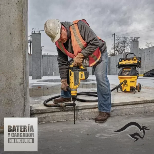 DCH733B-5.webp Rotomartillo Sds-Max 60V Flexvolt XR 13.3J Baretool Dewalt DCH733B