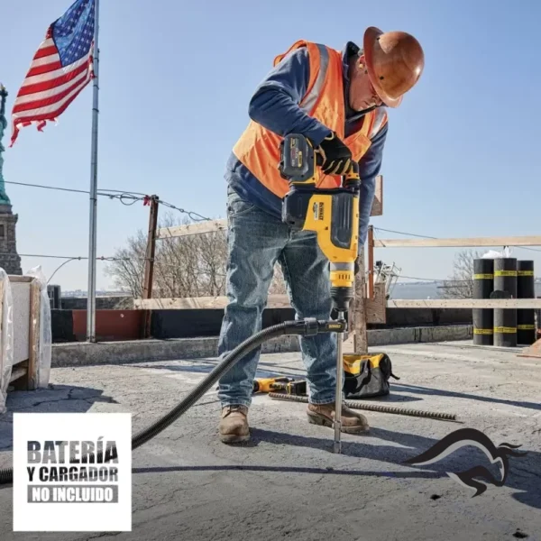 DCH733B-7.webp Rotomartillo Sds-Max 60V Flexvolt XR 13.3J Baretool Dewalt DCH733B