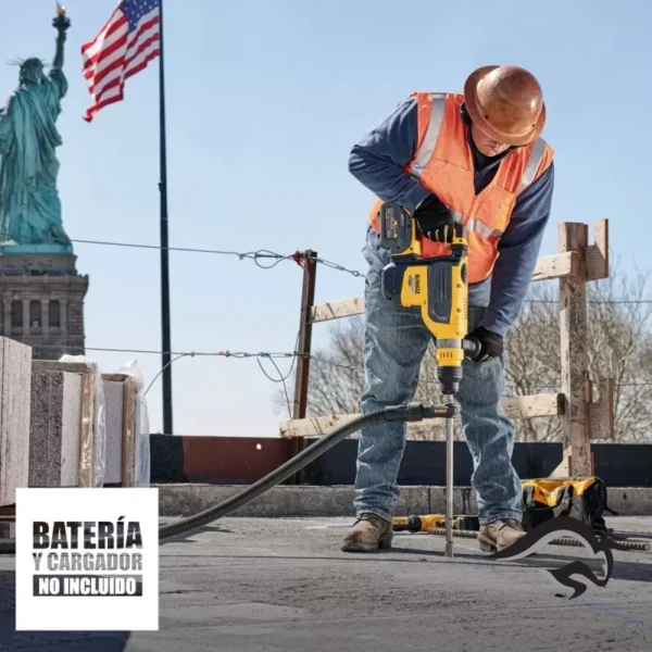 DCH733B-8.webp Rotomartillo Sds-Max 60V Flexvolt XR 13.3J Baretool Dewalt DCH733B