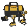 Taladro Percutor 1/2" + Atornillador 1/4" 20V XR Inc Bat y Carg Dewalt DCK299H2-B2