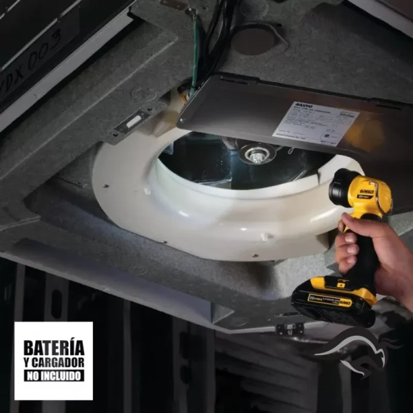 DCL040-7.webp Linterna Trabajo Led 20V MAX 165 Lm (Sin Bateria/Sin cargador) Dewalt DCL040