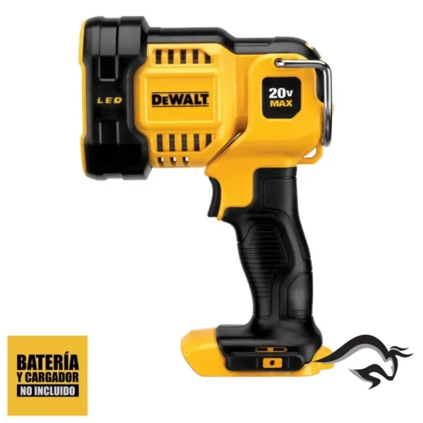 DCL043-2.webp Linterna Trabajo Led 20V 1000Lm (Sin Bateria/Sin cargador) Dewalt DCL043