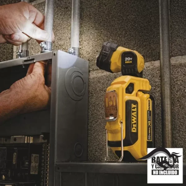 DCL044-10.webp Linterna Trabajo Led 20 V 160 Lm (Sin Bateria/Sin cargador) Dewalt DCL044