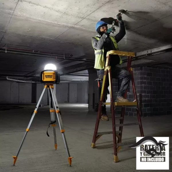 DCL074-6.webp Linterna Trabajo Led 20 V 5000 Lm (Sin Baterias/Sin cargador) Dewalt DCL074
