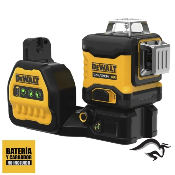DCLE34030GB-2.webp Nivel Láser de 3 Líneas x 360° 12V / 20V Max Luz Verde 30 Mts Baretool Dewalt DCLE34030GB