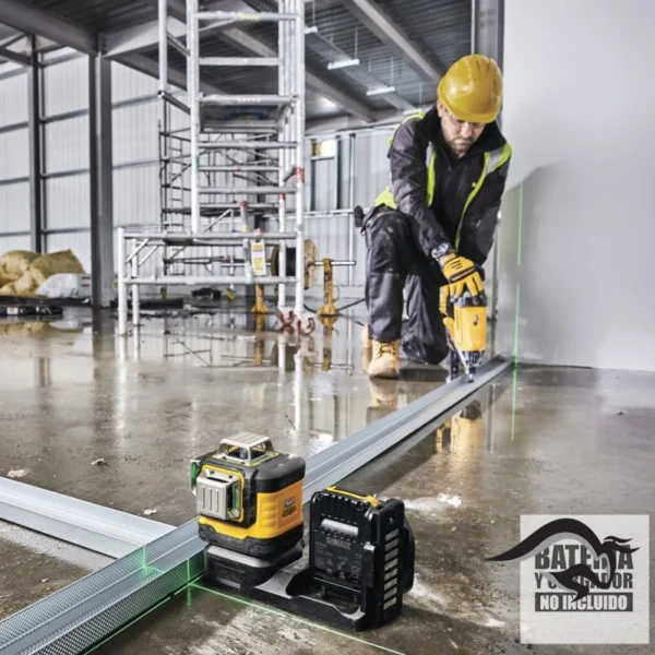 DCLE34030GB-5.webp Nivel Láser de 3 Líneas x 360° 12V / 20V Max Luz Verde 30 Mts Baretool Dewalt DCLE34030GB