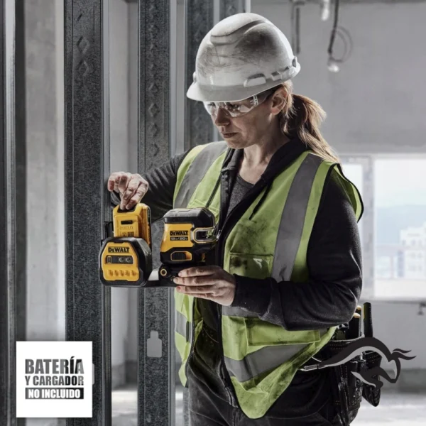 Nivel Láser Combinado 20V Max Luz Verde 30 Mts Baretool Dewalt DCLE34520GB